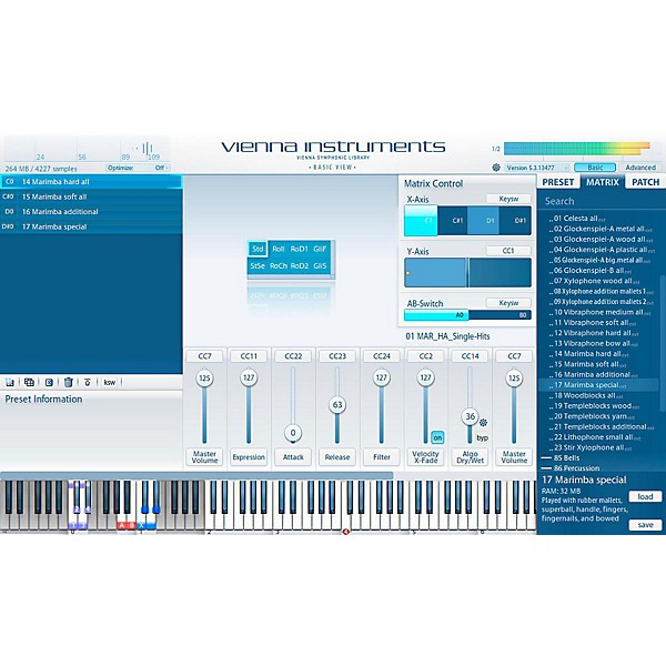 Vienna Symphonic Library Marimbaphone Upgrade to Full Library Software Download