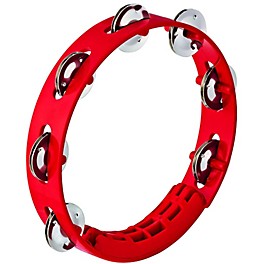 Nino Compact ABS Plastic Handheld Tambourine 8 in. Grass Green Nino Compact ABS Plastic Handheld Tambourine 8 in. Red