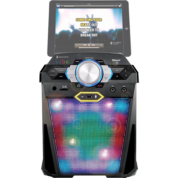 Open Box The Singing Machine VIBE Hi-Def Digital Karaoke System Level 2 Regular 190839871046