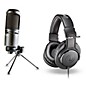 Audio-Technica AT2020USB+ Mic With ATH-M20x Headphones thumbnail