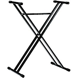 K&M 18963.071.55 X-Style Double-Braced Keyboard Stand Black