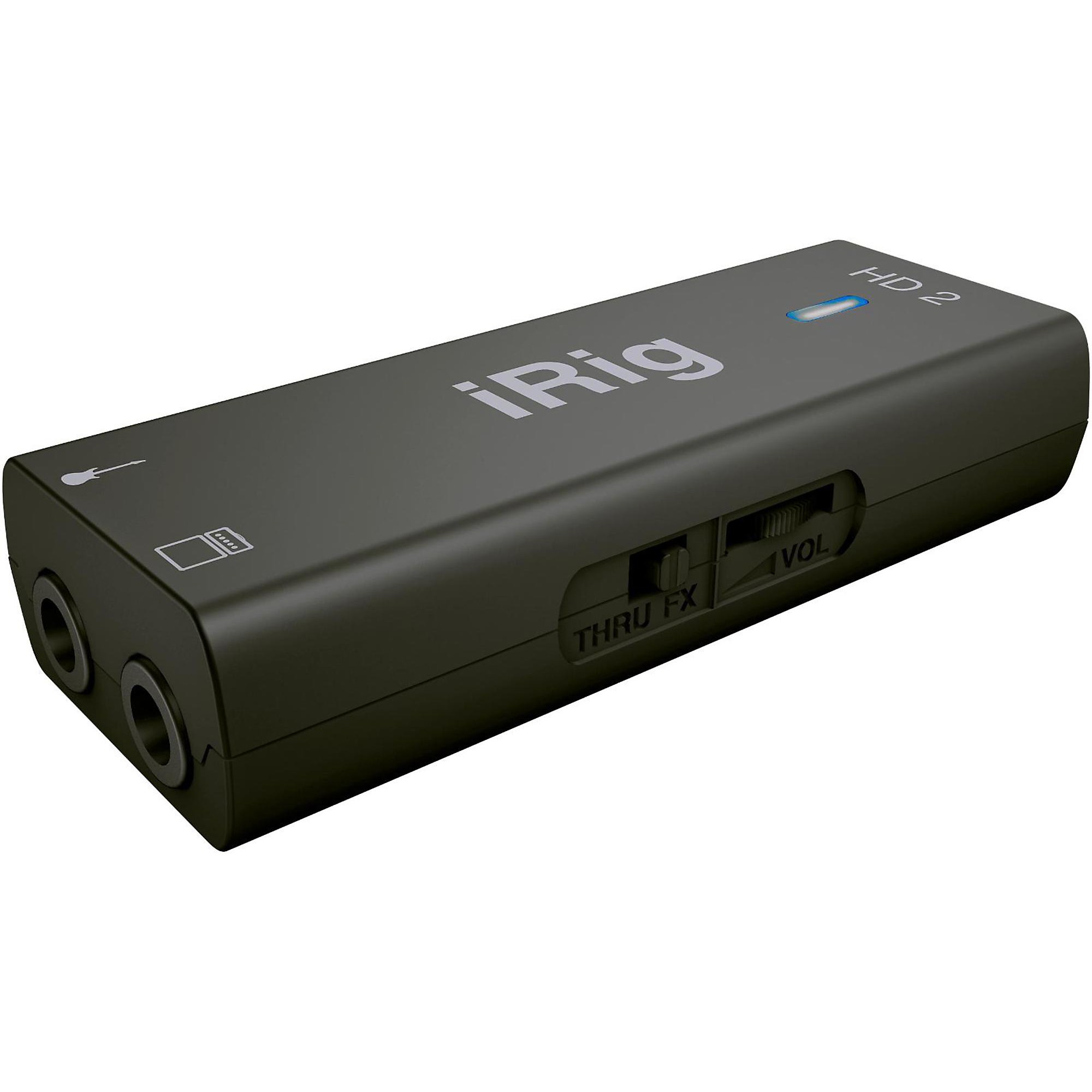 IK Multimedia iRig HD 2 Studio-Quality Guitar Interface for iOS