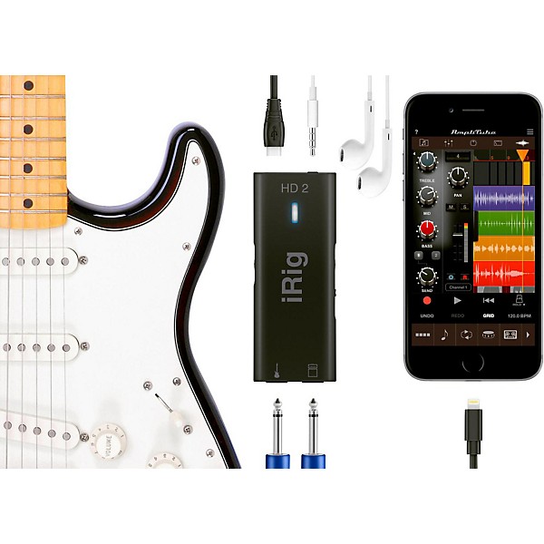 Open Box IK Multimedia iRig HD2 Studio-Quality Guitar Interface for iOS/MAC Level 1