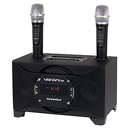 Open Box VocoPro KARAOKEDUAL All-In-One Karaoke Boom Box with Wireless Mics Level 1