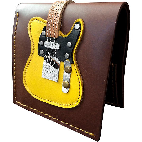 Axe Heaven Blonde Electric Guitar Wallet - Handmade - Genuine Leather