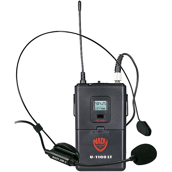 Open Box Nady U-2100 HM/GT - Dual 100 Channel Wireless Instrument and Headmic System Level 2 Band A and B 194744256585