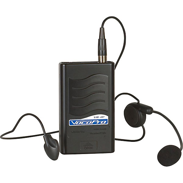 VocoPro VHF-BP Bodypack & Headset Mic A Black