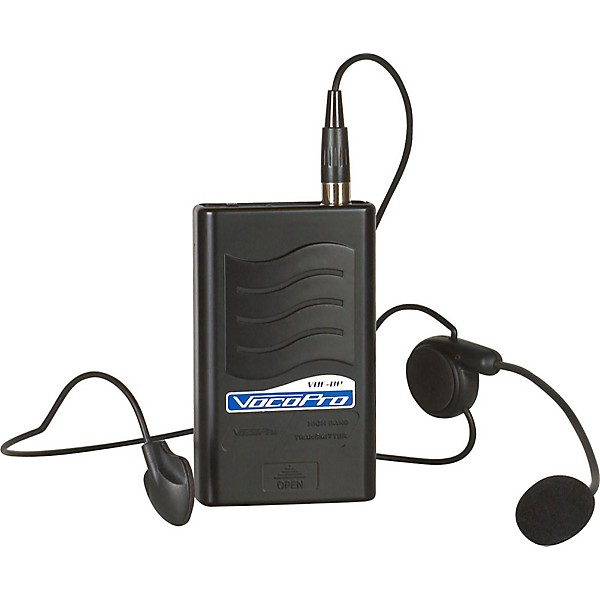 VocoPro VHF-BP Bodypack & Headset Mic Band D Black