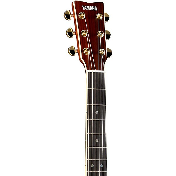 Open Box Yamaha LS Transacoustic Jumbo Concert Acoustic-Electric Guitar Level 2 Vintage Natural 190839924353