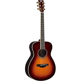Open Box Yamaha LS Transacoustic Jumbo Concert Acoustic-Electric Guitar Level 2 Brown Sunburst 194744429354