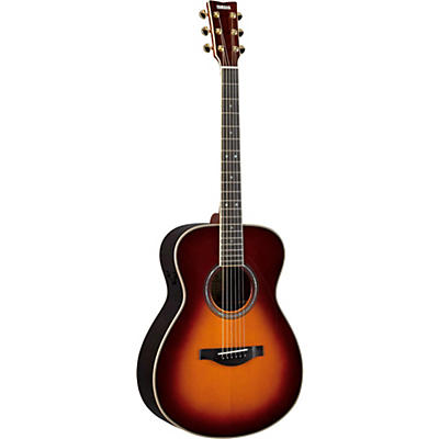 Yamaha Ls Transacoustic Jumbo Concert Acoustic-Electric Guitar Brown Sunburst for sale