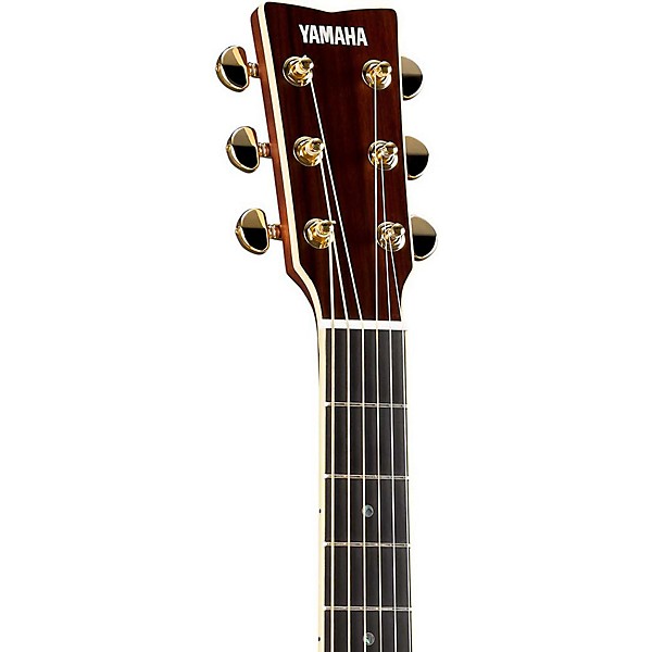 Yamaha LS TransAcoustic Jumbo Concert Acoustic-Electric Guitar Brown Sunburst