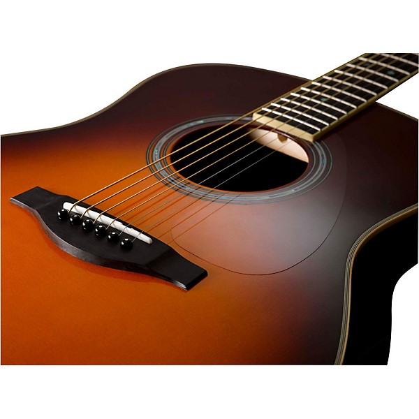 Yamaha LS TransAcoustic Jumbo Concert Acoustic-Electric Guitar Brown Sunburst