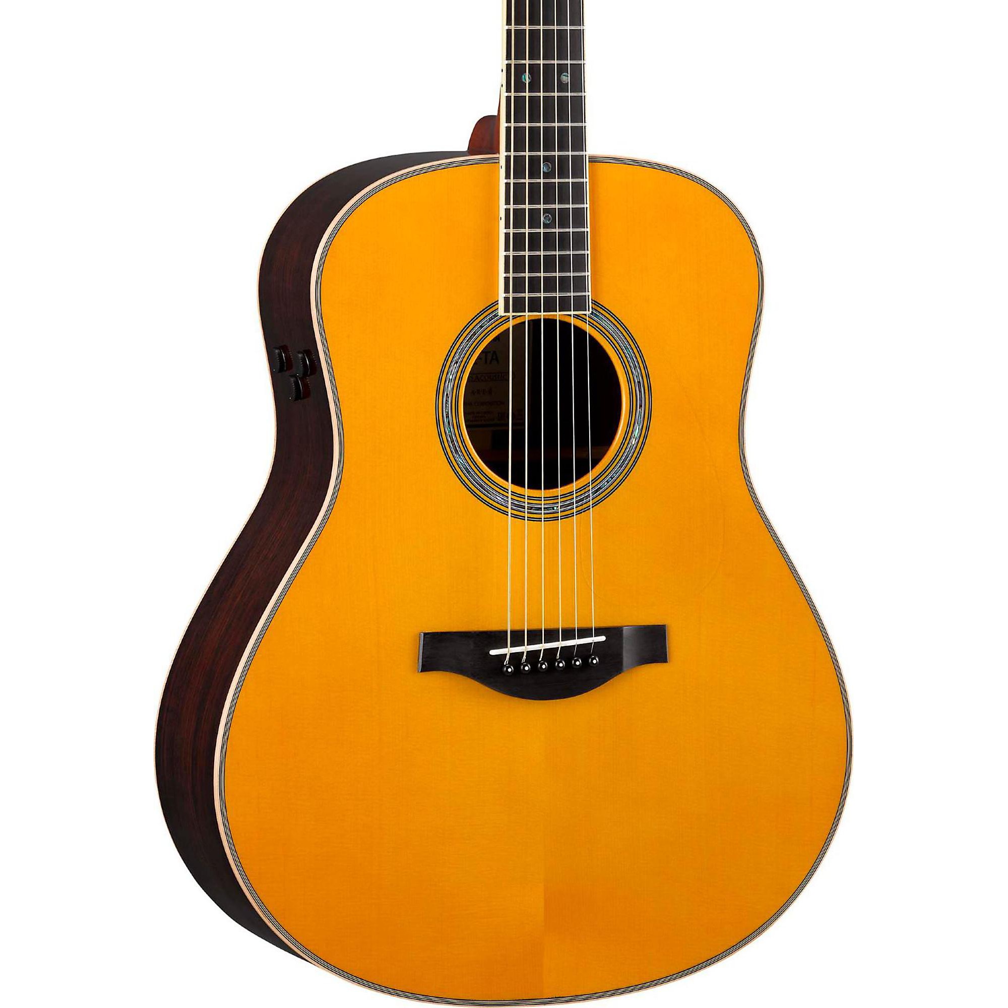 Yamaha LL-TA TransAcoustic Jumbo Concert Acoustic-Electric 