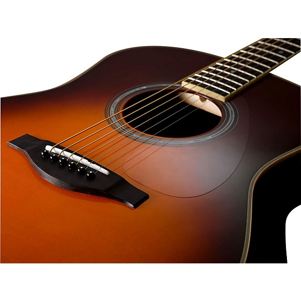 Yamaha LL-TA TransAcoustic Jumbo Concert Acoustic-Electric Guitar Brown Sunburst