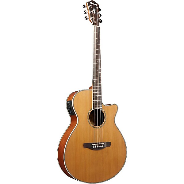 Open Box Ibanez AEG15II Acoustic-Electric Guitar Level 2 Natural 190839016126