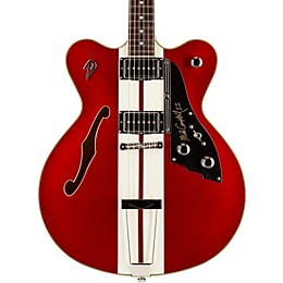 Duesenberg Alliance Mike Campbell II Hollowbody Electric Guitar Red and White