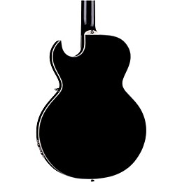 Open Box Dean Colt Flame Top with Piezo Semi-Hollowbody Electric Guitar Level 1 Transparent Black