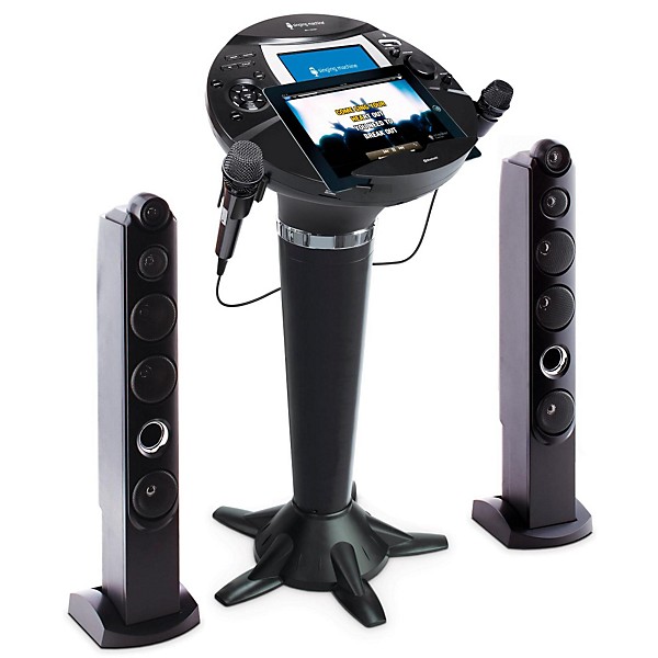 Open Box The Singing Machine ISM1060BT Hi-Def Pedestal Karaoke System Level 2 Regular 888366001912