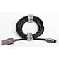 Clearance Tera Grand Apple MFi Certified - Lightning to USB Braided Cable with Aluminum Housing 4 ft. Black and White thumbnail