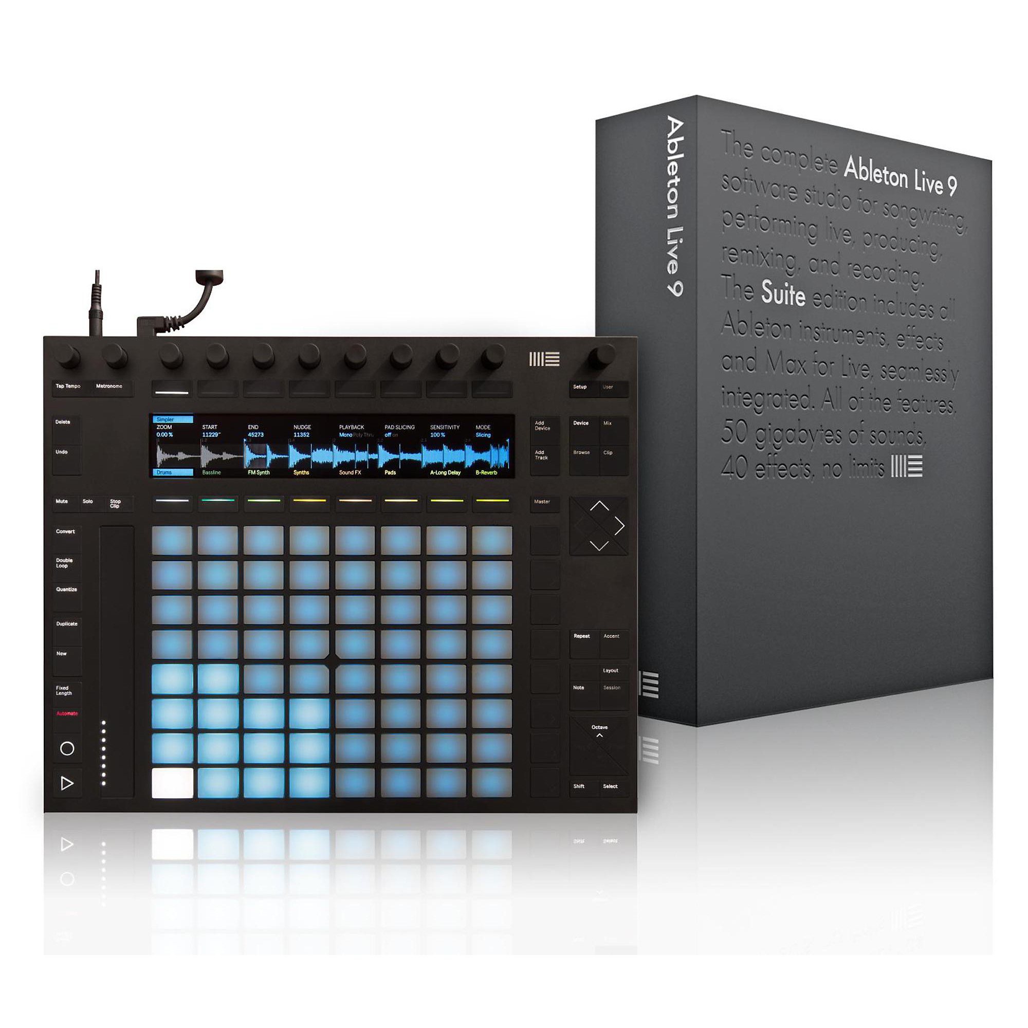 Clearance Ableton Push 2 and Live 9.5 Suite Bundle | Guitar Center