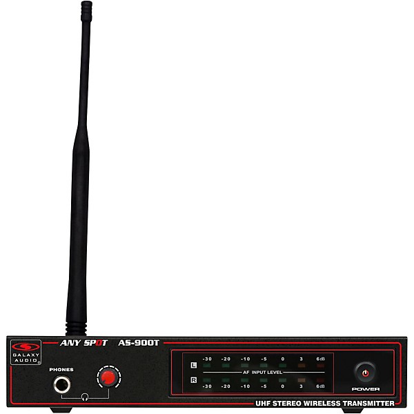Open Box Galaxy Audio AS-900 Wireless Personal Monitors Level 1 Freq N1