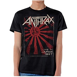 Anthrax Live in Japan T-Shirt Medium