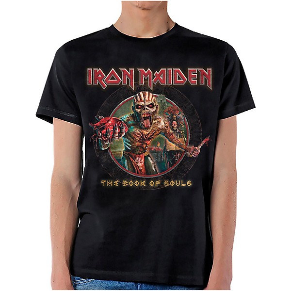 Iron Maiden <em>Book of Souls</em> Eddie T-Shirt Large