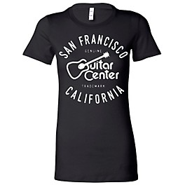 Guitar Center Ladies San Francisco Fitted Tee Medium Guitar Center Ladies San Francisco Fitted Tee Small