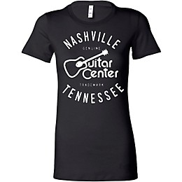 Guitar Center Ladies Nashville Fitted Tee Large