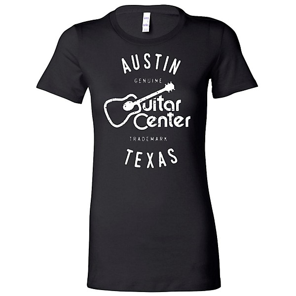 Guitar Center Ladies Austin Fitted Tee Medium