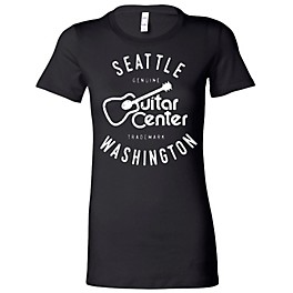 Guitar Center Ladies Seattle Fitted Tee Medium Guitar Center Ladies Seattle Fitted Tee Small