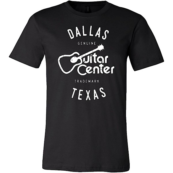 Guitar Center Mens Dallas Logo Tee Large