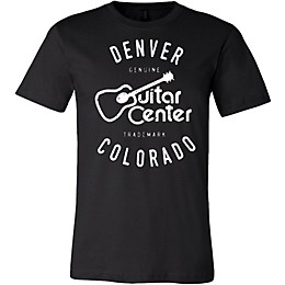 Guitar Center Mens Denver Logo Tee Large