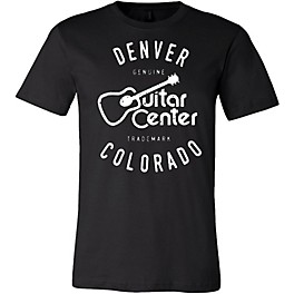 Guitar Center Mens Denver Logo Tee Large Guitar Center Mens Denver Logo Tee Large