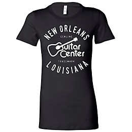 Guitar Center Ladies New Orleans Fitted Tee Small