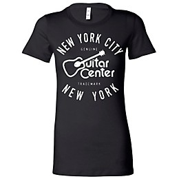 Guitar Center Ladies Brooklyn Fitted Tee X Large
