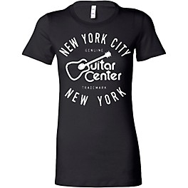 Guitar Center Ladies NYC Fitted Tee Medium Guitar Center Ladies NYC Fitted Tee Small