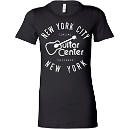 Guitar Center Ladies NYC Fitted Tee Large