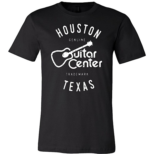 Guitar Center Mens Houston Logo Tee Medium