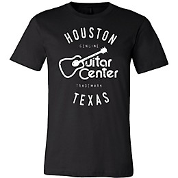 Guitar Center Mens Houston Logo Tee Large