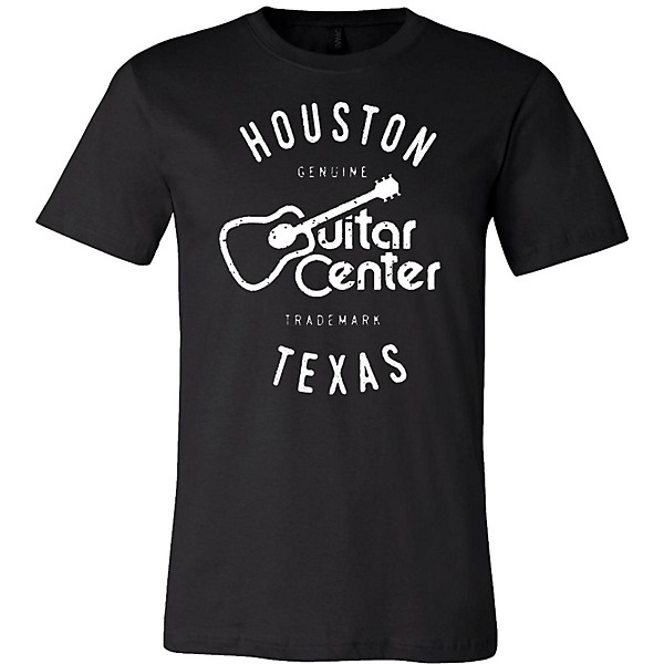 Guitar Center Mens Houston Logo Tee Large