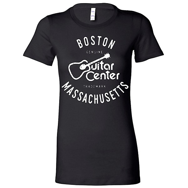 Clearance Guitar Center Ladies Boston Fitted Tee Small