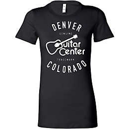 Guitar Center Ladies Denver Fitted Tee Medium