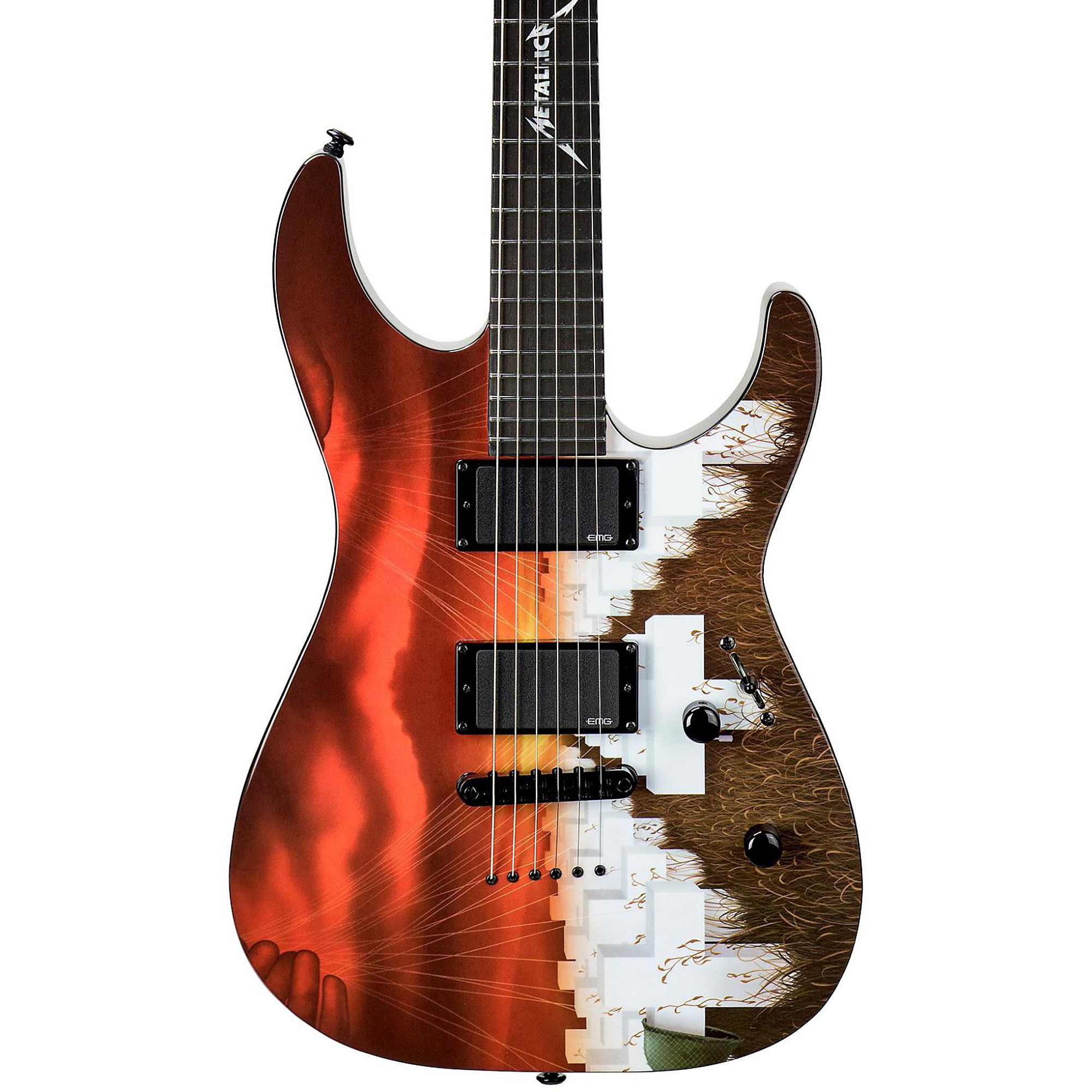 San Jose Sharks Auction Metallica Guitars for Charity - The ESP