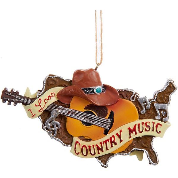 Clearance Kurt S. Adler Country Music Guitar Ornament