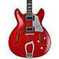 Open Box Hagstrom Super Viking Flame Maple Electric Guitar Level 1 Transparent Wild Cherry thumbnail