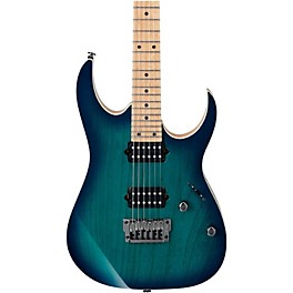 Ibanez RG652AHMFX Prestige RG Series 6-St... Ibanez RG652AHMFX Prestige RG Series 6-String Electric Guitar Nebula Green Burst