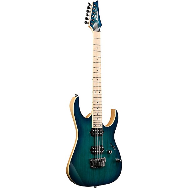 Open Box Ibanez RG652AHMFX Prestige RG Series 6-String Electric Guitar Level 1 Nebula Green Burst