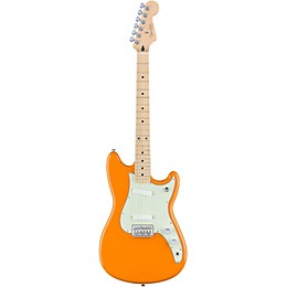Fender Duo-Sonic Electric Guitar with Maple Fingerboard Capri Orange